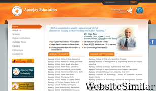 apeejay.edu Screenshot