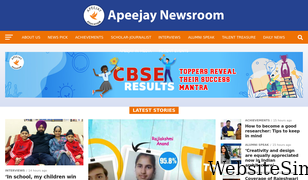 apeejay.news Screenshot
