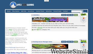 apexwebgaming.com Screenshot