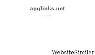apglinks.net Screenshot
