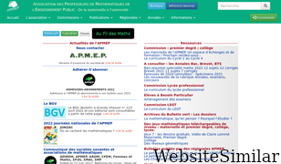 apmep.fr Screenshot