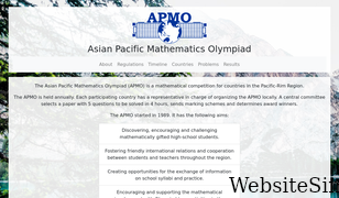 apmo-official.org Screenshot
