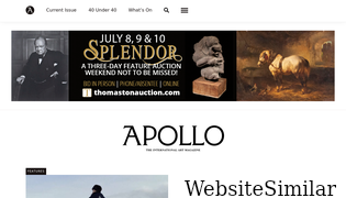apollo-magazine.com Screenshot