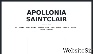 apolloniasaintclair.com Screenshot