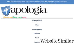 apologia.com Screenshot