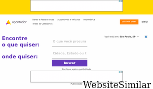 apontador.com.br Screenshot