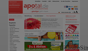 apotal.de Screenshot