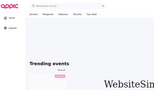 appic.events Screenshot
