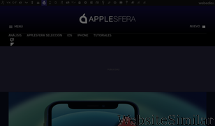 applesfera.com Screenshot