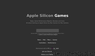 applesilicongames.com Screenshot