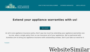 appliance-insurance.co.uk Screenshot