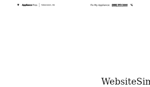 appliance-pros.com Screenshot