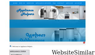 appliancehelper.net Screenshot