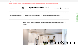 applianceparts365.com Screenshot