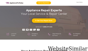 applianceprotoday.com Screenshot
