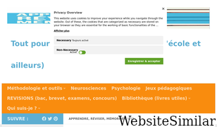 apprendre-reviser-memoriser.fr Screenshot