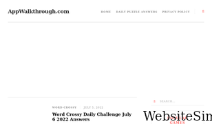 appwalkthrough.com Screenshot