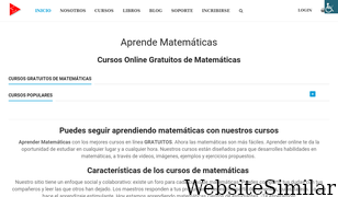 aprendematematicas.org.mx Screenshot