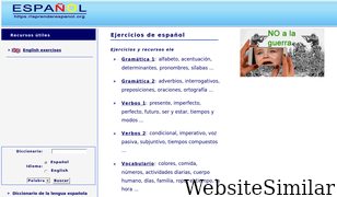aprenderespanol.org Screenshot
