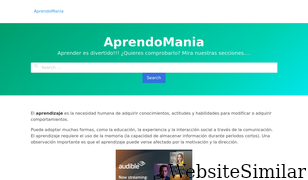 aprendomania.com Screenshot