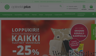 apteekkiplus.fi Screenshot