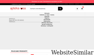 aptekarosa.pl Screenshot