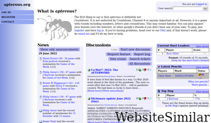 apterous.org Screenshot