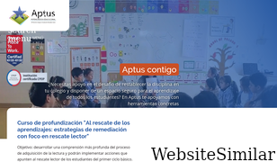 aptus.org Screenshot