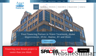 aquafinance.com Screenshot