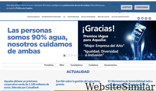 aqualia.com Screenshot