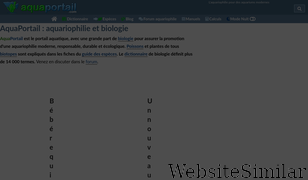aquaportail.com Screenshot