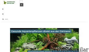 aquarienpflanzen-shop.de Screenshot