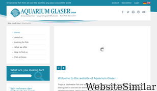 aquariumglaser.de Screenshot
