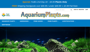 aquariumplants.com Screenshot