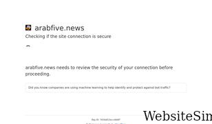 arabfive.news Screenshot