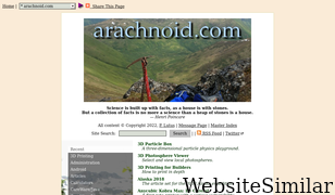 arachnoid.com Screenshot
