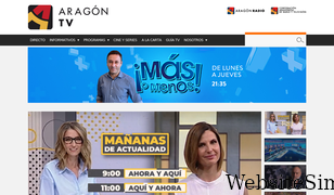 aragontelevision.es Screenshot