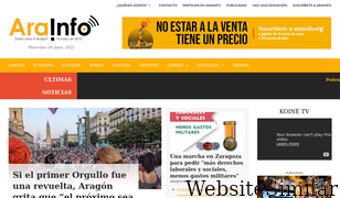 arainfo.org Screenshot