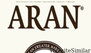 aran.com Screenshot