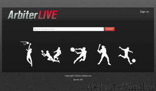 arbiterlive.com Screenshot