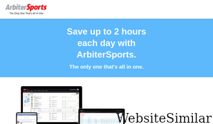 arbitersports.com Screenshot