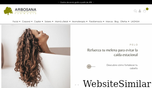 arbosanafarmacia.es Screenshot
