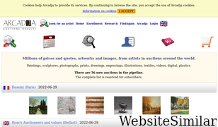 arcadja.com Screenshot