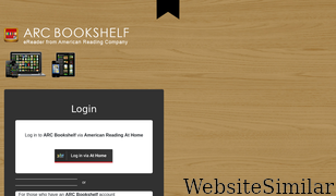 arcbookshelf.com Screenshot