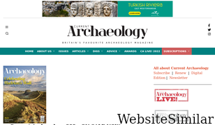 archaeology.co.uk Screenshot