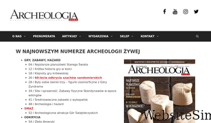archeologia.com.pl Screenshot