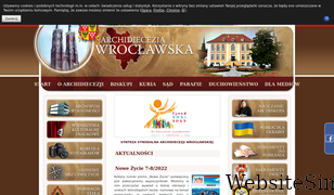 archidiecezja.wroc.pl Screenshot