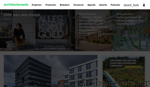 architectenweb.nl Screenshot
