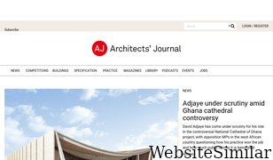 architectsjournal.co.uk Screenshot