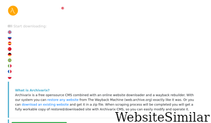 archivarix.com Screenshot